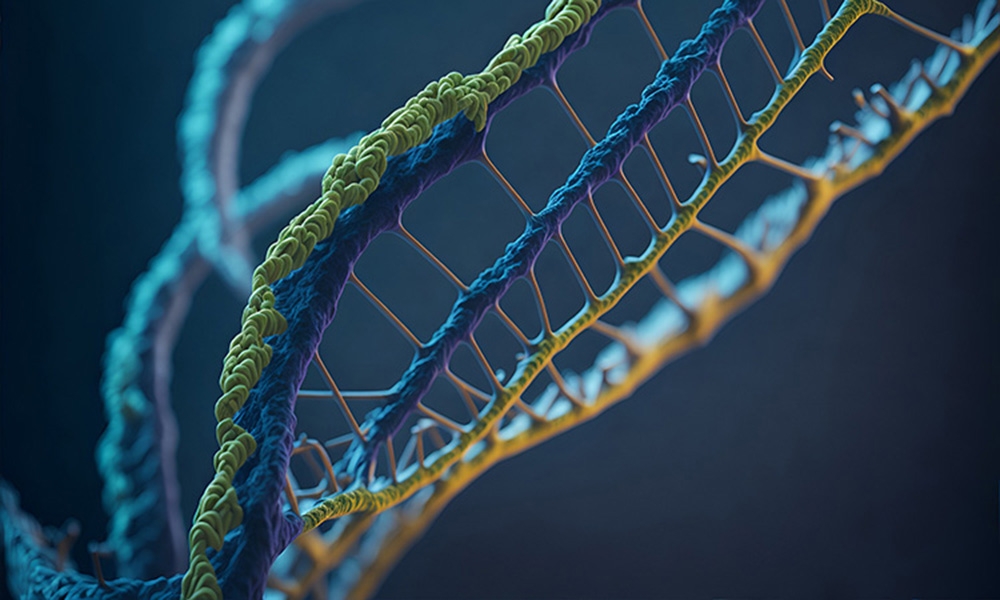 DNA strands-by Thomas