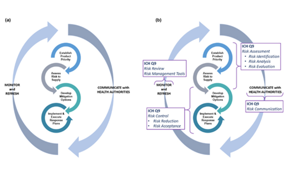 Key activities for strategic business continuity planning for preventing drug shortages