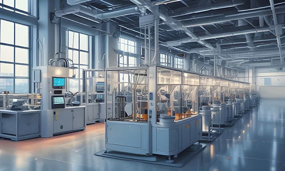 Industry 4.0 Machinery Production Facility