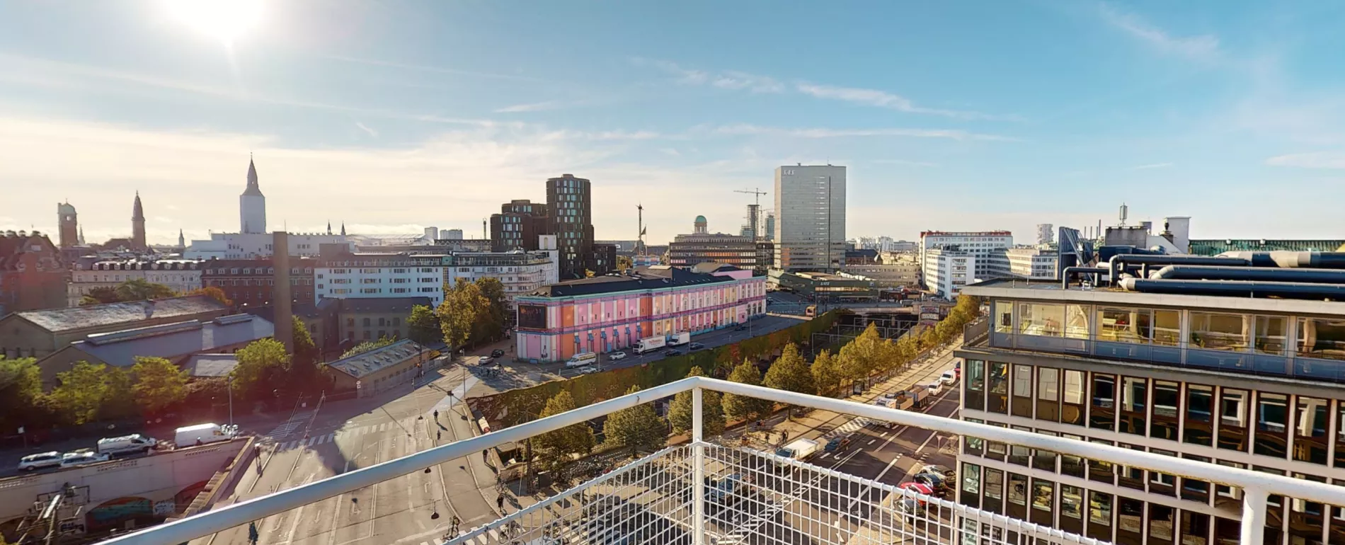 Stunning views from the 7th floor of Shellhuset